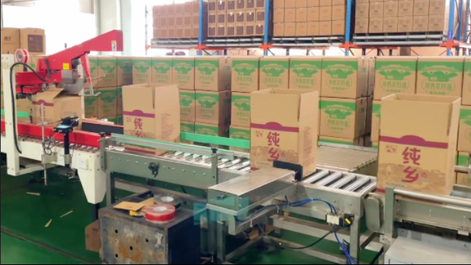 5L菜籽油灌裝生產(chǎn)線(包裝工序)