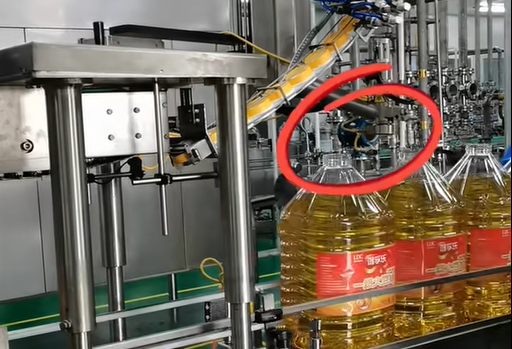 食用油封蓋之前充氮 食用油封蓋之前充氮