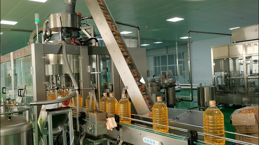 食用油灌裝車間 食用油灌裝車間
