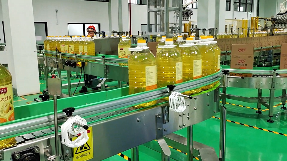 食用油灌裝生產線車間 食用油灌裝生產線車間